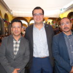 Everardo Soto, Enrique Fernández y Manolo Sánchez