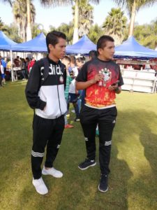 Omar Gómez Murrieta y Oliver G. Saldívar Bonilla, entrenadores de Delfines de Xalapa