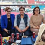 Norma Treviño, Ana Lilia y Mercedes Rodríguez Sagardi, Laura Delgado y Luz Agama