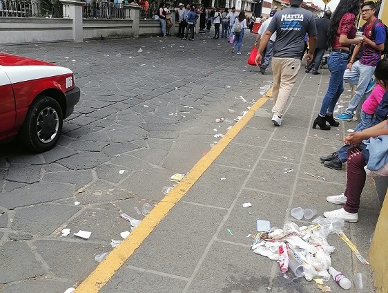 Basura en la calle