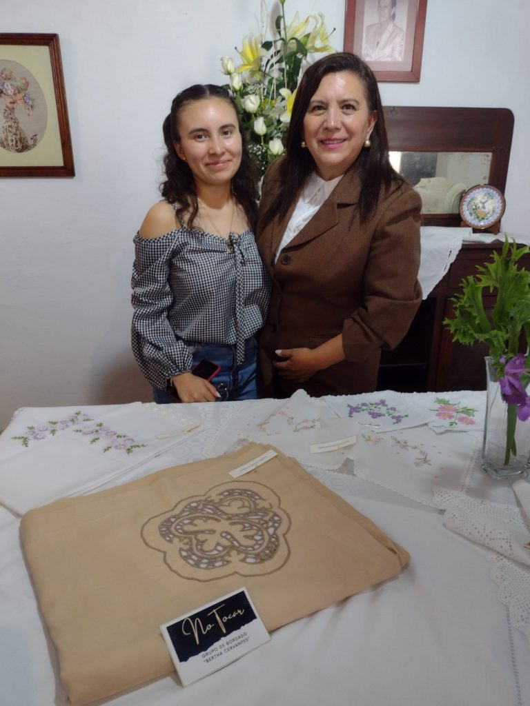 Angélica Bonilla y su hija