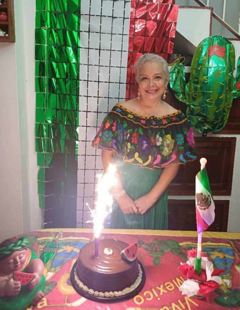 Ángeles Jarvio, cumpleañera de septiembre.