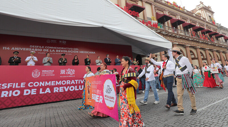 CONMEMORA VERACRUZ EL ESPÍRITU TRANSFORMADOR DE LA REVOLUCIÓN MEXICANA