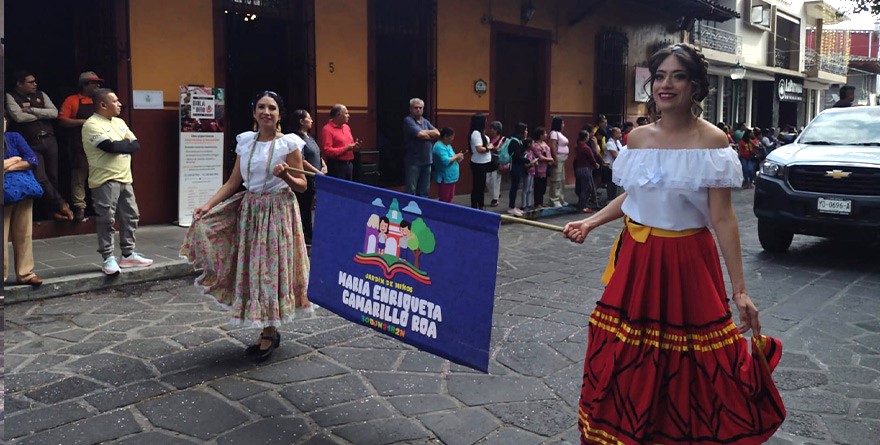 DESFILE REVOLUCIONARIO DE JARDÍNES DE NIÑOS 2