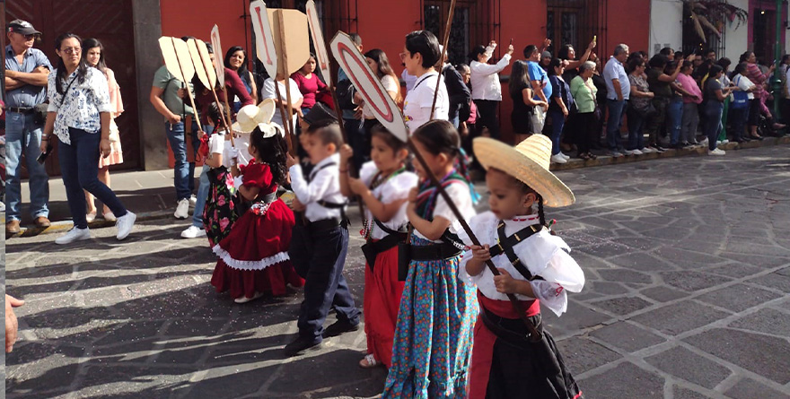 DESFILE REVOLUCIONARIO DE JARDÍNES DE NIÑOS 4