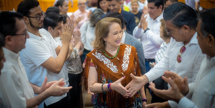 ANHELAMOS UN MÉXICO EN EL QUE PREVALEZCAN LA JUSTICIA SOCIAL Y EL BIEN COMÚN: YASMÍN ESQUIVEL
