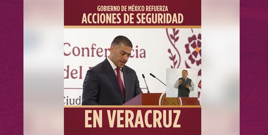 MÁS DE MIL DETENIDOS Y CAPTURAS EN VERACRUZ: GARCÍA HARFUCH