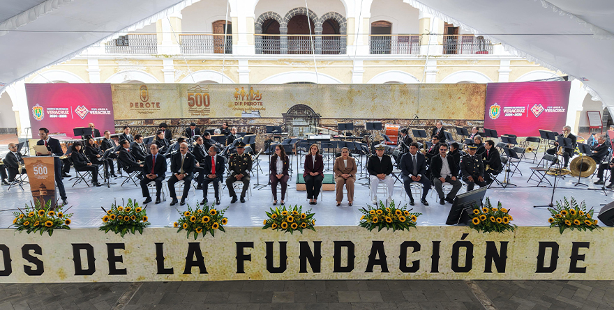 CELEBRAN 500 AÑOS DE PEROTE