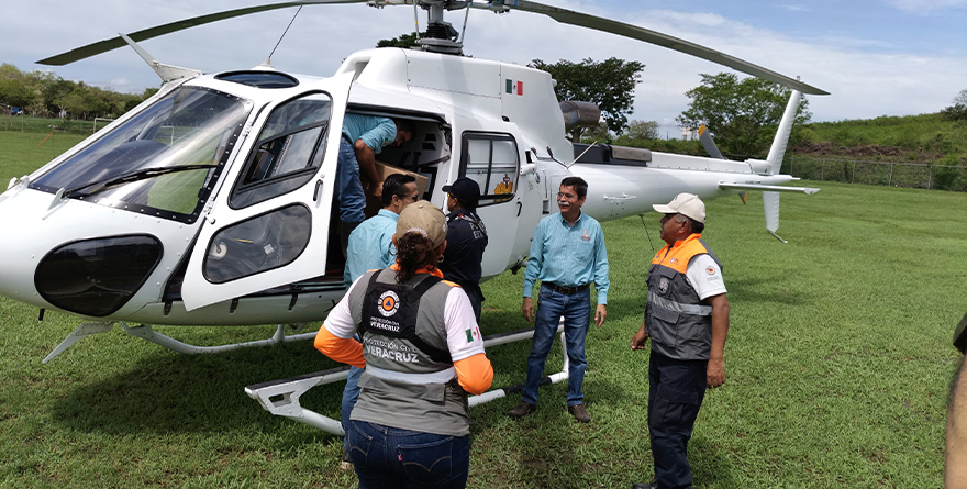VERACRUZ APOYA A FAMILIAS AFECTADAS POR LLUVIAS