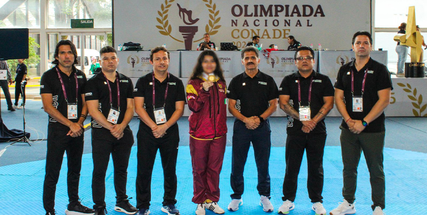 ORO PARA VERACRUZ EN TAEKWONDO EN OLIMPIADA NACIONAL