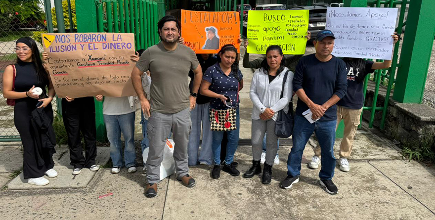 ”NOS ROBARON LA ILUSIÓN Y EL DINERO”: ALUMNOS JRC