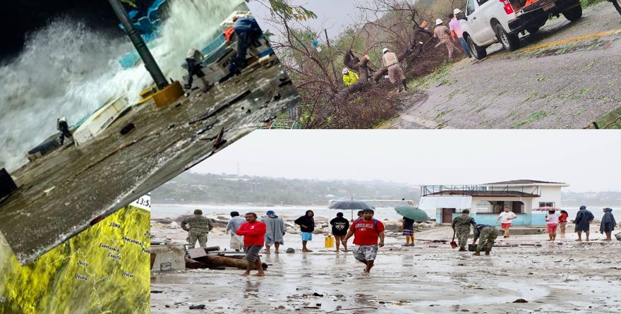 CAUSA ‘ERICK’ DAÑOS EN CARRETERAS, INUNDACIONES…