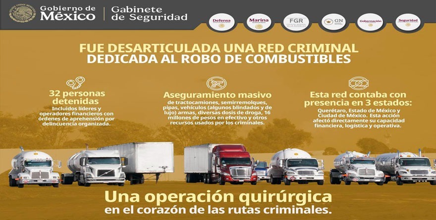 DAN GOLPE  A HUACHICOL; REPORTAN 32 DETENIDOS