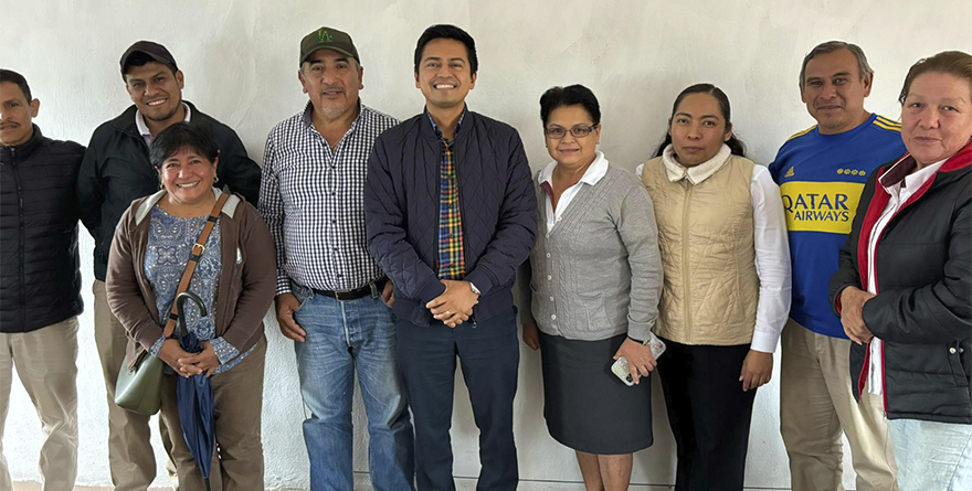 REUNIÓN DE NACHO LUNA Y SINDICATO CMAS COATEPEC