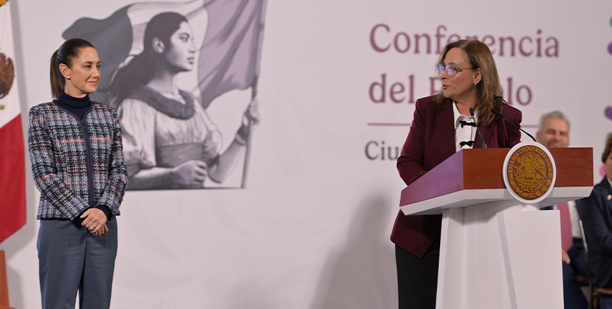 ROCIO NAHLE EN LA MAÑANERA