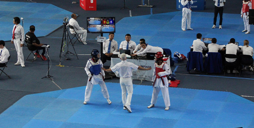 VERACRUZ CONQUISTA DOS MEDALLAS EN TAEKWONDO EN OLIMPIADA NACIONAL