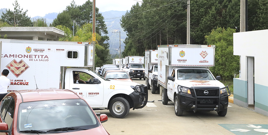 CAMIONETITAS DE LA SALUD ABASTECEN HOSPITALES DE LAS ALTAS MONTAÑAS