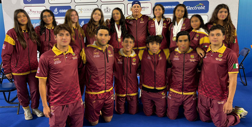 VERACRUZ CONSIGUE 14 MEDALLAS EN NATACIÓN OLIMPIADA NACIONAL