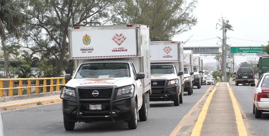CAMIONETITAS DE LA SALUD, PROYECTO NACIONAL HECHO EN VERACRUZ: PRESIDENTA
