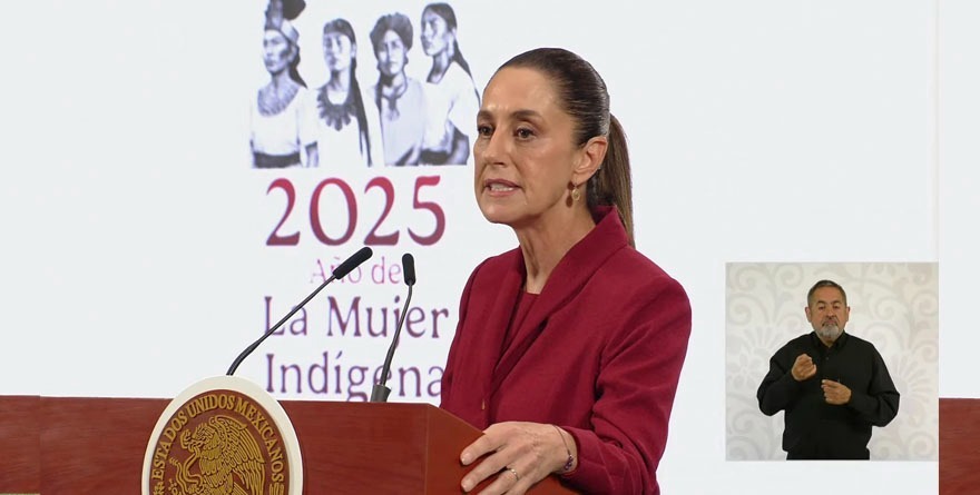 NIEGA SHEINBAUM ESTADO ESPÍA