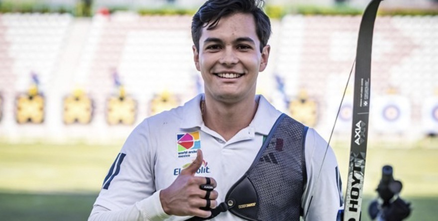 CLASIFICA MATÍAS GRANDE A SEMIFINALES DE COPA DEL MUNDO DE TIRO CON ARCO