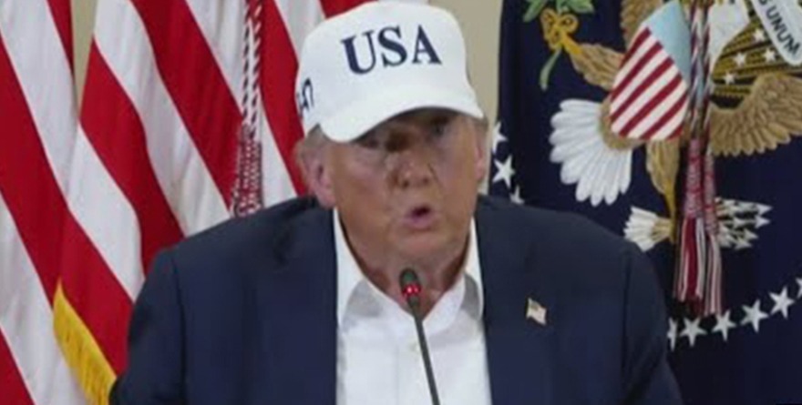 NUNCA HABÍA VISTO ALGO ASÍ: TRUMP