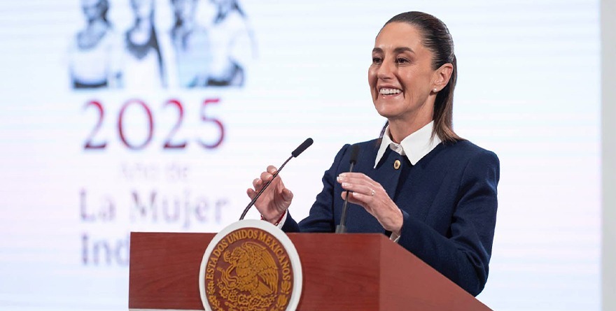 PRESIDENTA SHEINBAUM RESPALDA A CUITLÁHUAC GARCÍA
