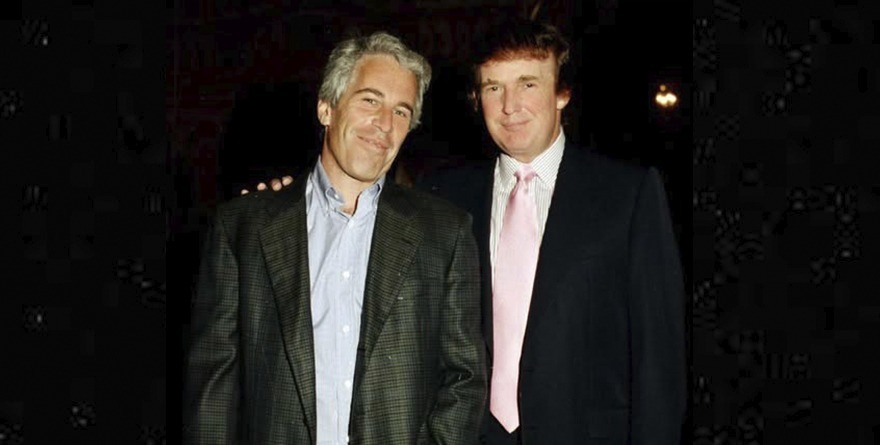 ENVIÓ TRUMP CARTA CON DIBUJO EXPLÍCITO A EPSTEIN, SEGÚN WSJ