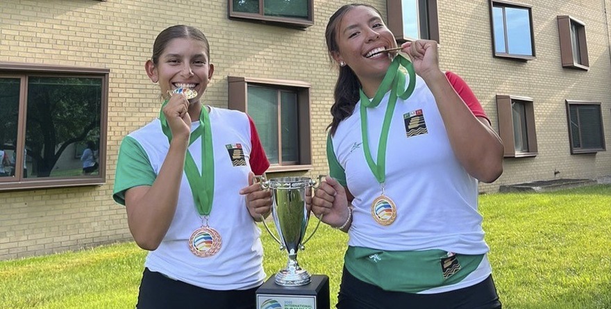 ANDREA SIGALA SUBE EL PODIO EN ESTADOS UNIDOS
