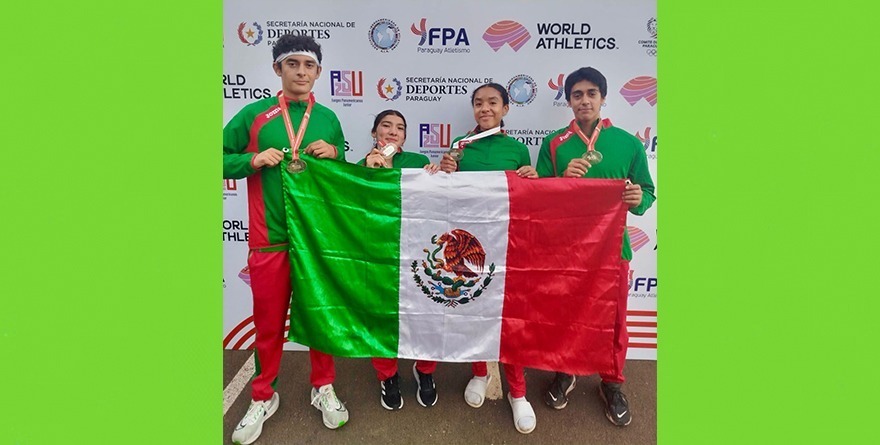 MÉXICO LOGRA 19 MEDALLAS EN EL IBEROAMERICANO DE ATLETISMO SUB-18