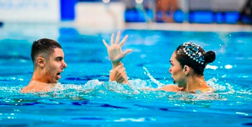 NATACIÓN ARTÍSTICA ENTRE LAS MEJORES DE AMÉRICA