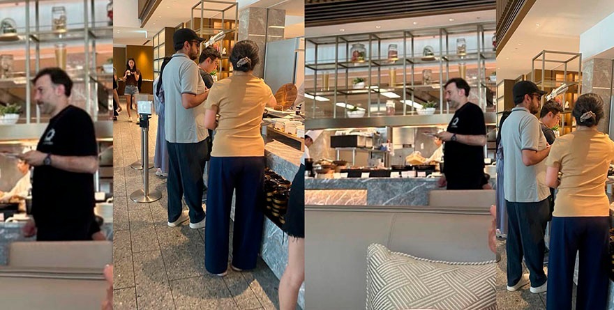 CAPTAN A ANDY LÓPEZ EN HOTEL 5 ESTRELLAS EN TOKIO