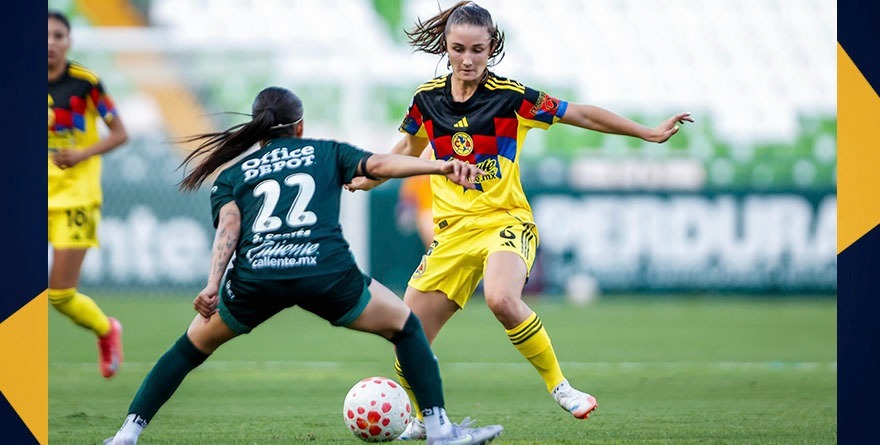 AMÉRICA FEMENIL CUMPLE Y GOLEA DE VISITA A LEÓN