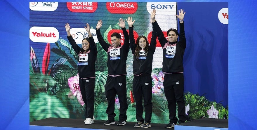 TIENE MÉXICO JORNADA PLATEADA EN MUNDIAL DE SINGAPUR