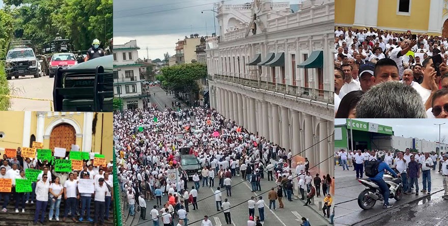 DESQUICIAN TAXISTAS ZONA CONURBADA DE VERACRUZ POR TARIFAS