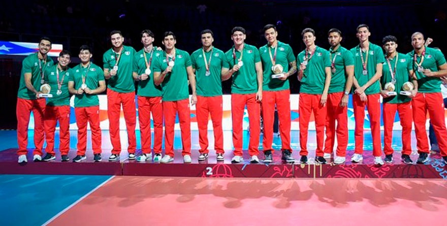 MÉXICO, SUBCAMPEÓN DEL FINAL FOUR NORCECA DE VOLEIBOL DE SALA PUEBLA 2025