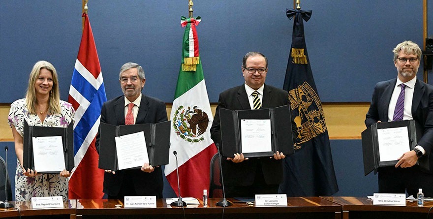 CANCILLERÍA, UNAM Y EMBAJADA DE NORUEGA UNEN ESFUERZOS EN FAVOR DE LA CULTURA DE PAZ