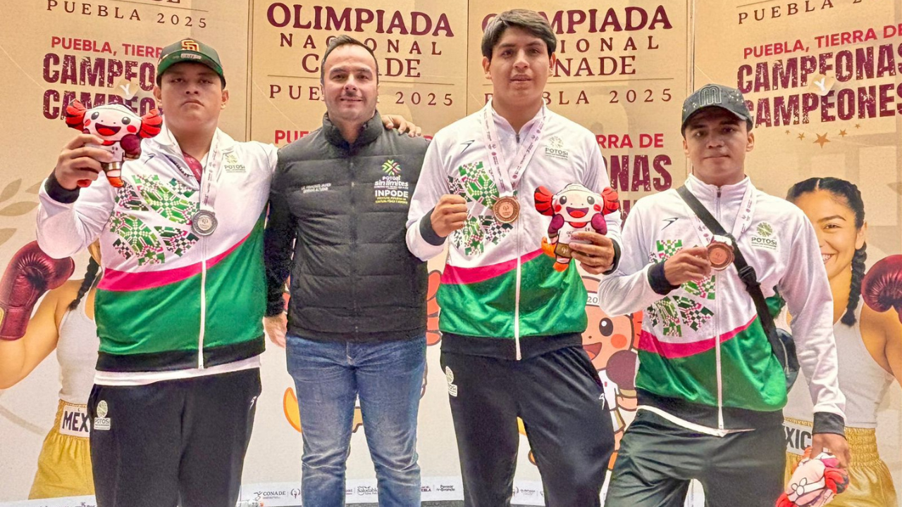SAN LUIS BRILLA EN BOXEO EN OLIMPIADA NACIONAL