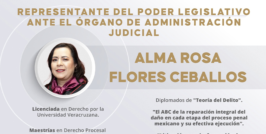 NOMBRA CONGRESO A SU REPRESENTANTE ANTE EL ÓRGANO DE ADMINISTRACIÓN JUDICIAL
