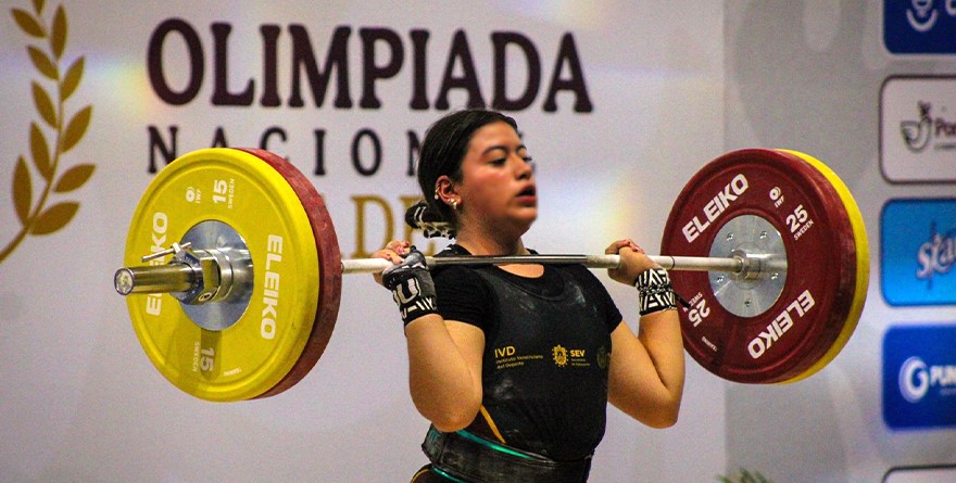 VERACRUZ 2° LUGAR EN HALTEROFILIA EN OLIMPIADAS CONADE