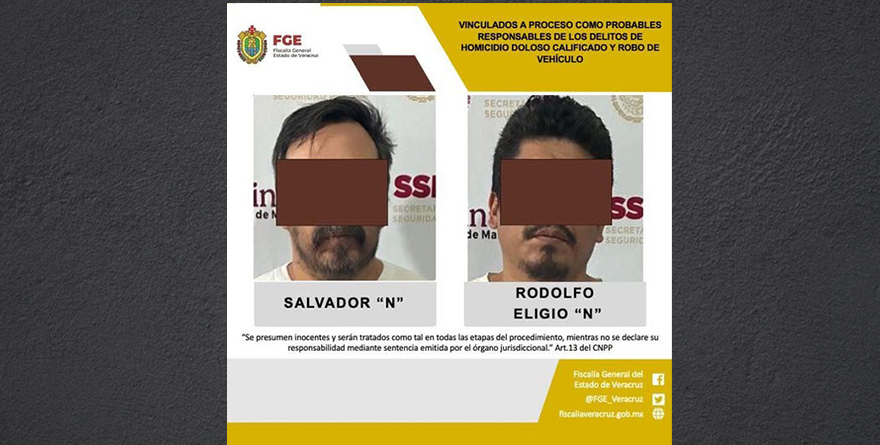 RATIFICAN PRISIÓN PREVENTIVA CONTRA PRESUNTOS RESPONSABLES DE DOBLE HOMICIDIO Y ROBO EN COATEPEC