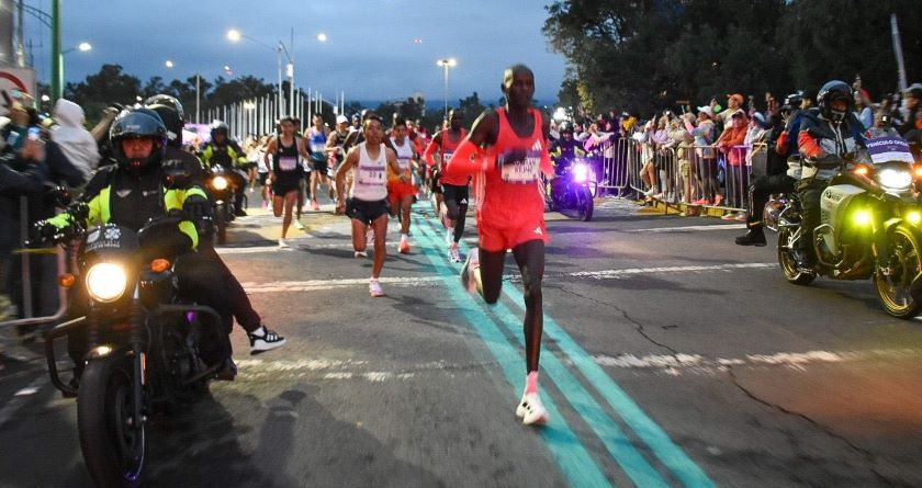 DOMINAN AFRICANOS OTRA VEZ EL MARATÓN DE LA CDMX