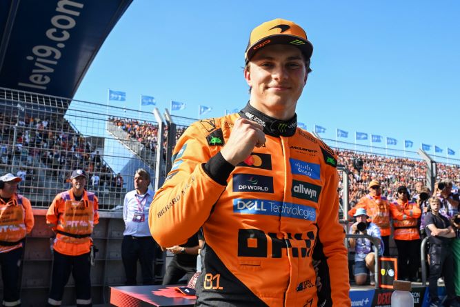 OBTIENE PIASTRI POLE POSITION DEL GP DE PAÍSES BAJOS