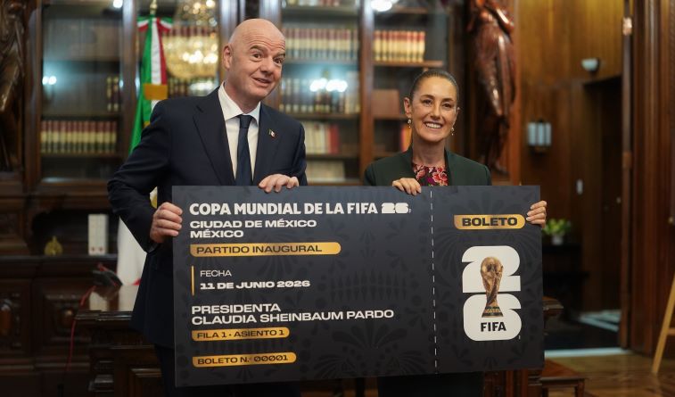 VISITA INFANTINO A SHEINBAUM