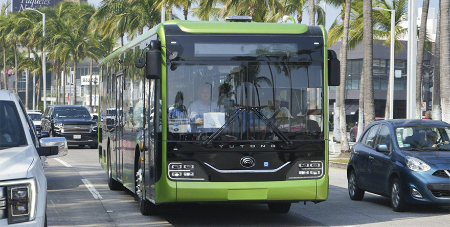 AUTOBUSES ULÚA, SERÁN UN TRANSPORTE MODERNO Y SOSTENIBLE: GOBERNADORA