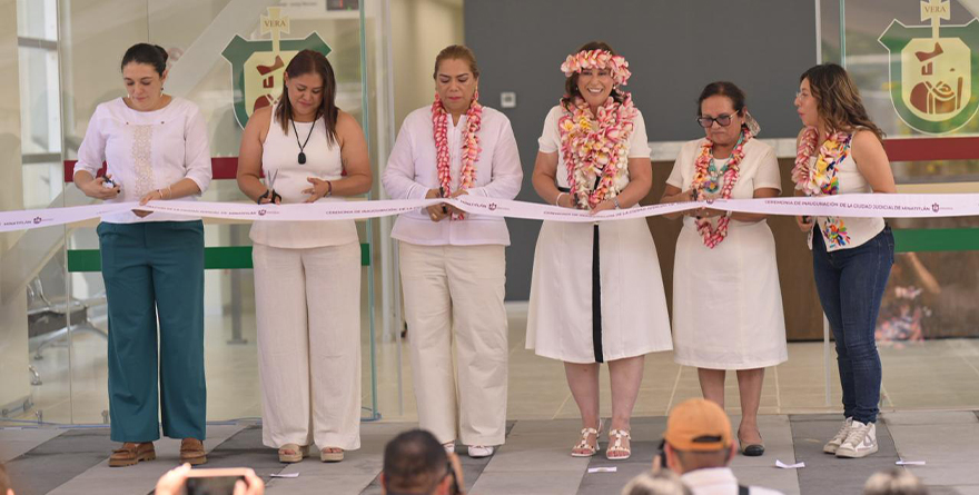 INAUGURACIÓN DE LA CIUDAD JUDICIAL DE MINATITLÁN