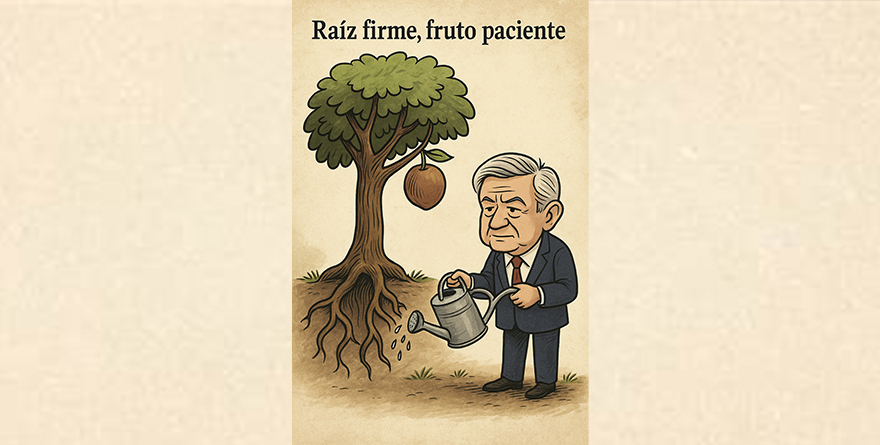 RAÍZ FIRME, FRUTO PACIENTE