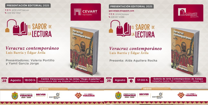 PRESENTARÁN EL LIBRO VERACRUZ CONTEMPORÁNEO
