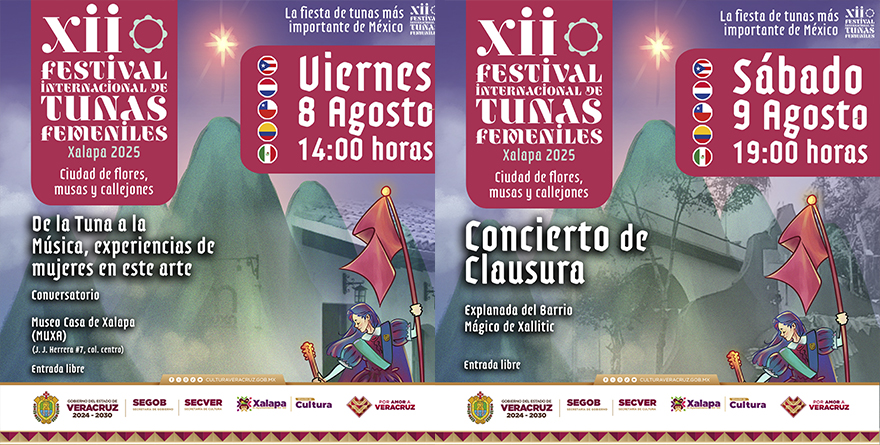 XII FESTIVAL INTERNACIONAL DE TUNAS FEMENILES