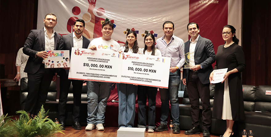 GANADORES DE LA CONVOCATORIA JUVENTUD TRANSFORMA Y EMPRENDE